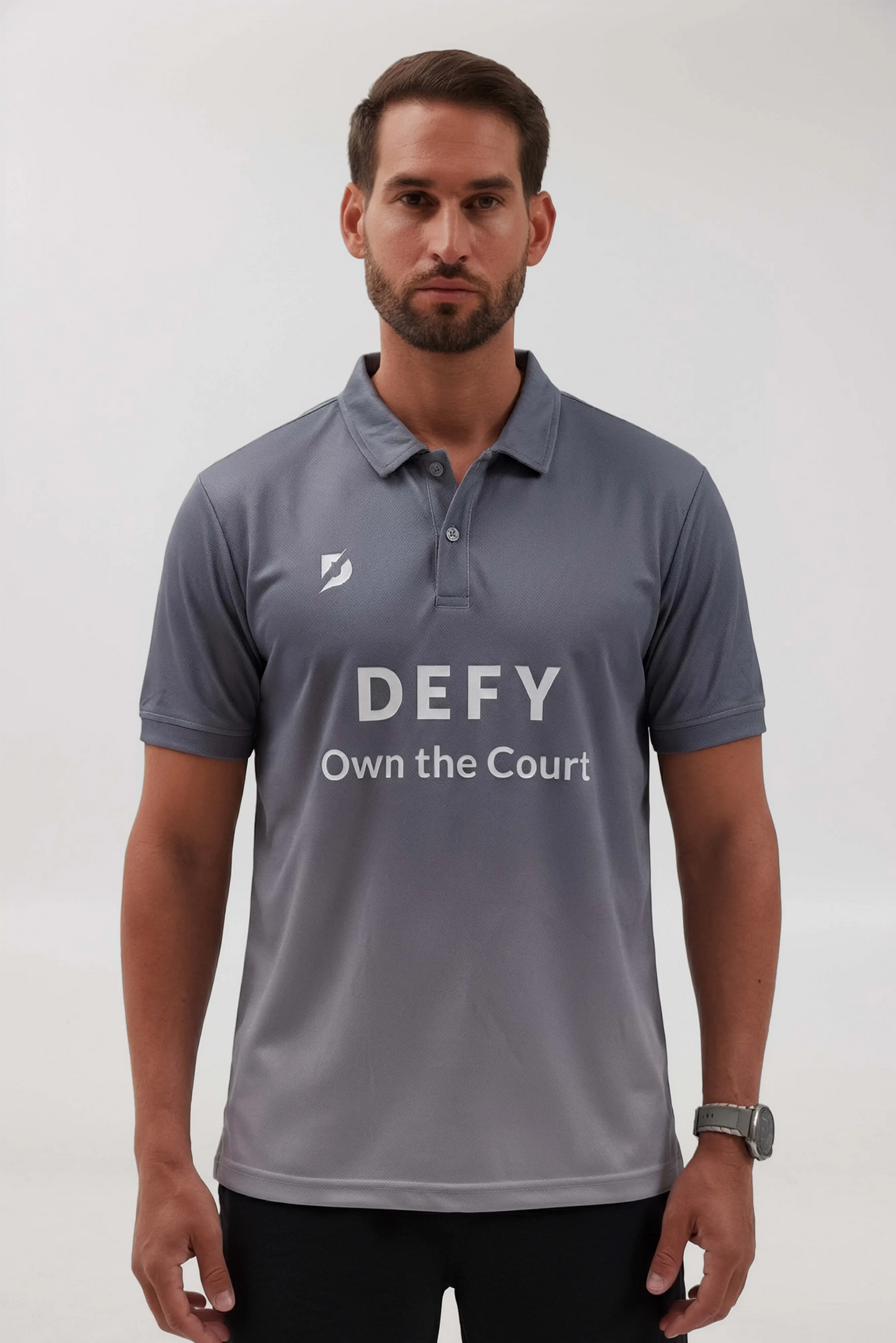 تيشيرت بادل Defy “Own the Court” – قماش تنفّس سريع الجفاف