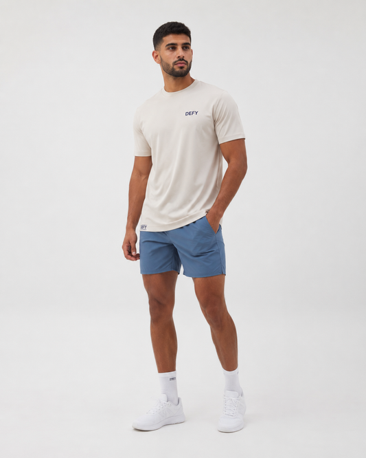 DEFY Calisthenics Graphic T-Shirt– Off White