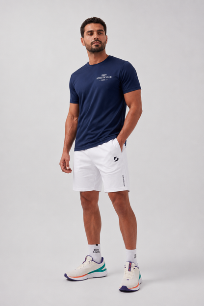 DEFY Men’s Athletic Club T-Shirt – Navy Blue