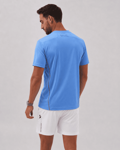 DEFY Padel Performance T-Shirt – Sky Blue