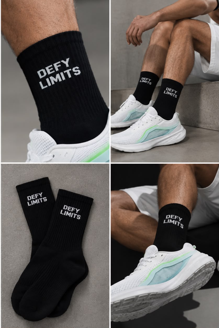 جوارب رياضية Defy Limits – دعم وراحة مطلقة
