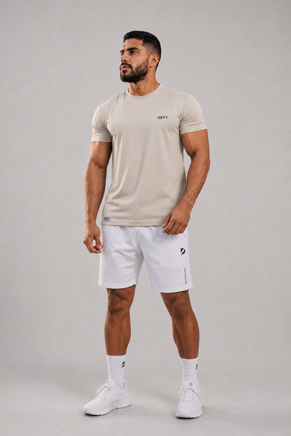 DEFY Calisthenics Graphic T-Shirt– Off White